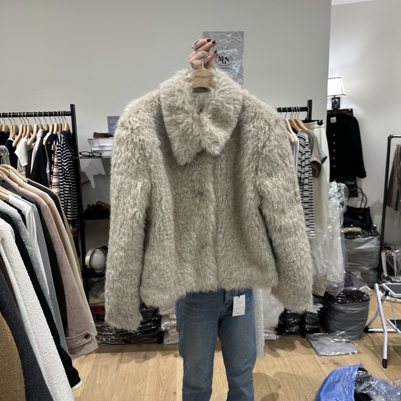 M.G.N東大門㊣實拍女裝新款推薦真品職業時尚熱賣25秋冬夾克MAGNET夾克圖色2