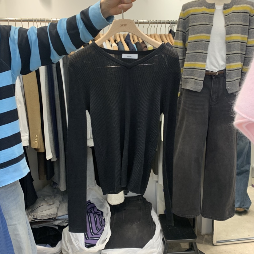 ORRD韓國直郵㊣女士新款25秋冬時尚真品人氣推薦熱賣針織衫ORRD針織衫