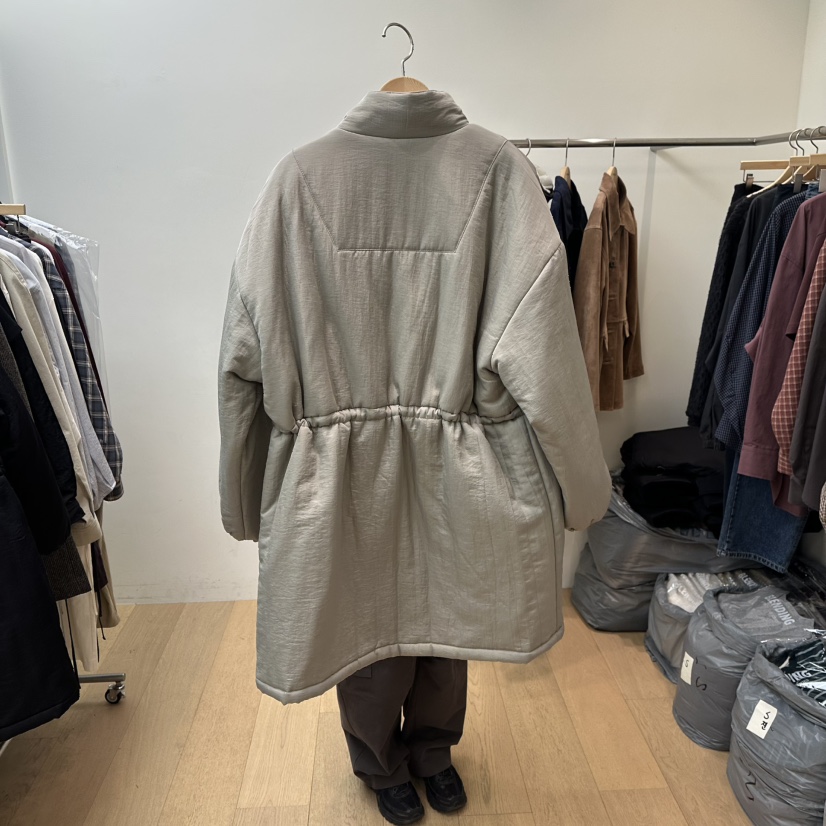 BLENDING-p東大門㊣直郵女裝新款熱賣人氣推薦職業長款棉服BLENDING-p長款棉服