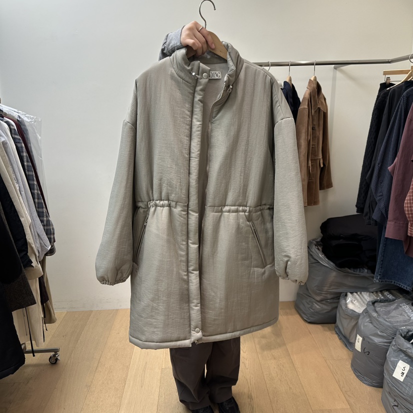 BLENDING-p東大門㊣直郵女裝新款熱賣人氣推薦職業長款棉服BLENDING-p長款棉服圖色2