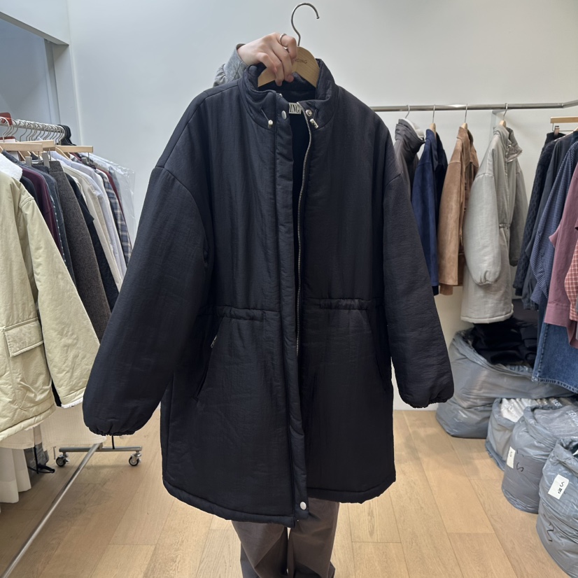 BLENDING-p東大門㊣直郵女裝新款熱賣人氣推薦職業長款棉服BLENDING-p長款棉服圖色3