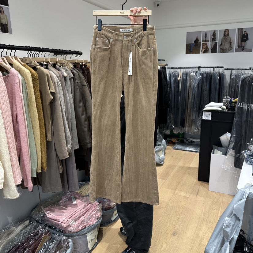 aube nunt東大門㊣實拍女裝新款熱賣人氣職業25秋冬休閑褲aube nunt休閑褲