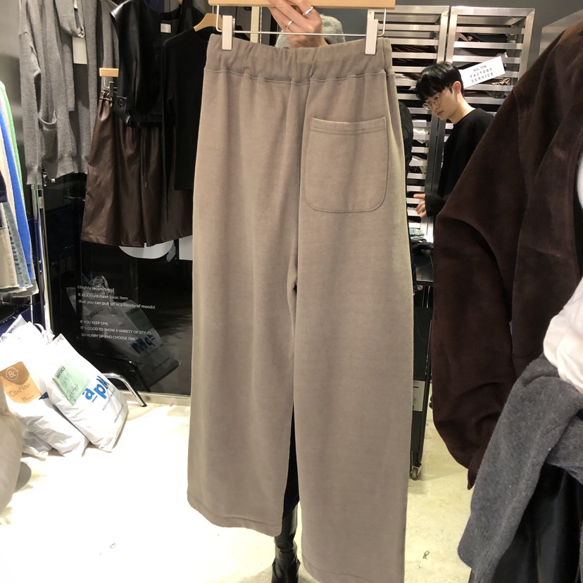 BANY ANCO東大門㊣代購女裝新品職業人氣25秋冬休閑褲口袋BANY ANCO休閑褲