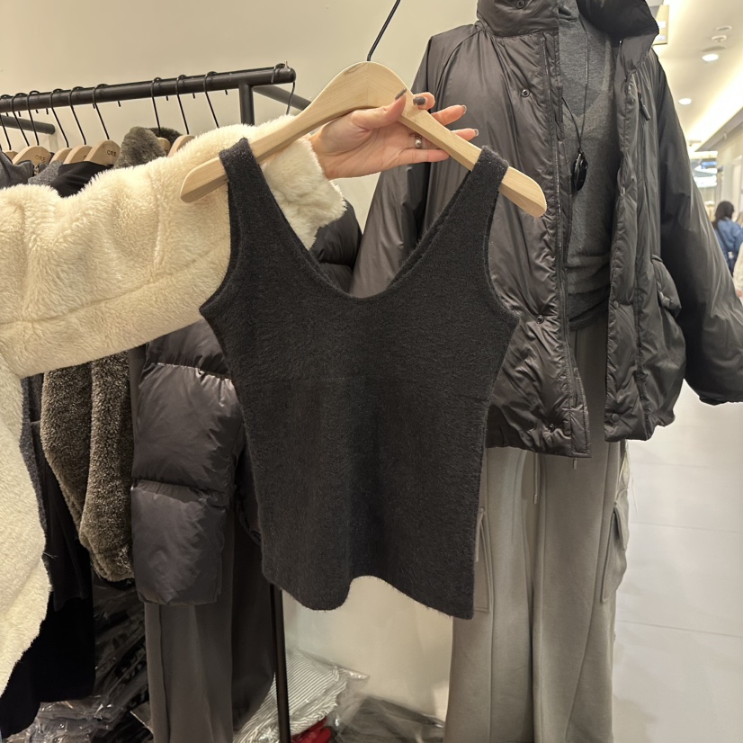 ORE-P韓國代購㊣女士新品人氣休閑25秋冬吊帶背心不含內搭ORE吊帶/背心