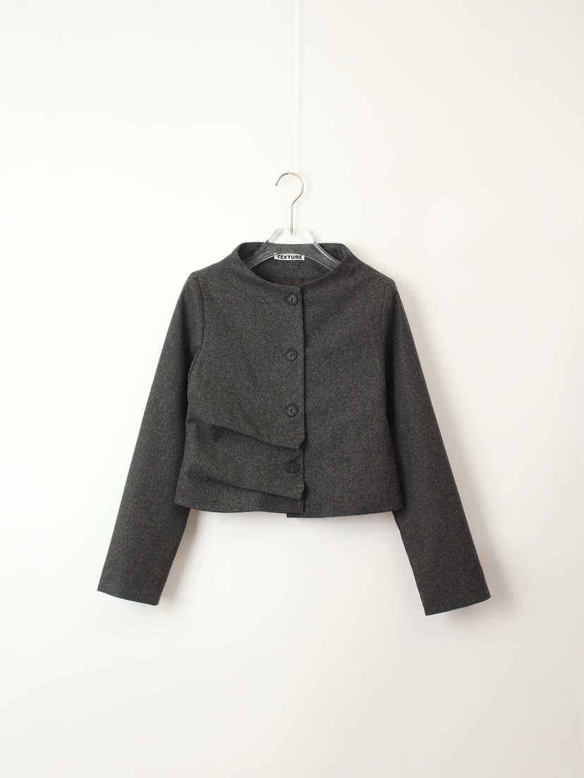 TEXTURE東大門㊣實拍女士新品真品職業人氣25秋冬推薦休閑夾克TEXTURE夾克圖色2墨