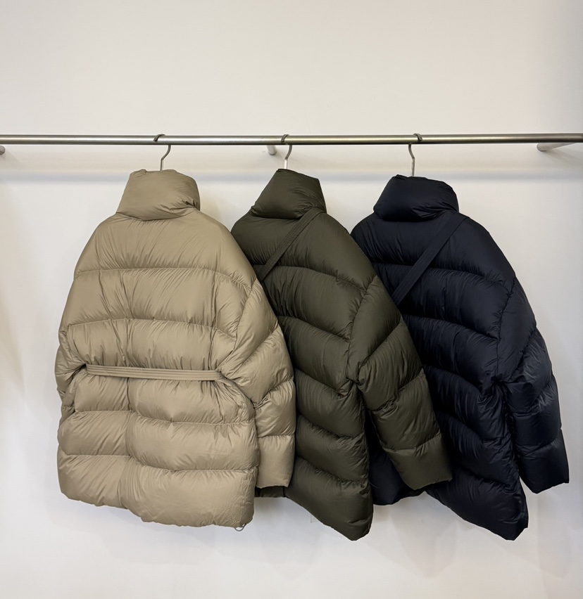 TWENTY FOUR SEVEN24-7韓國代購㊣女裝新款真品短款羽絨服含腰帶填充鴨絨TEWNTY FOUR SEVEN24-7短款羽絨服