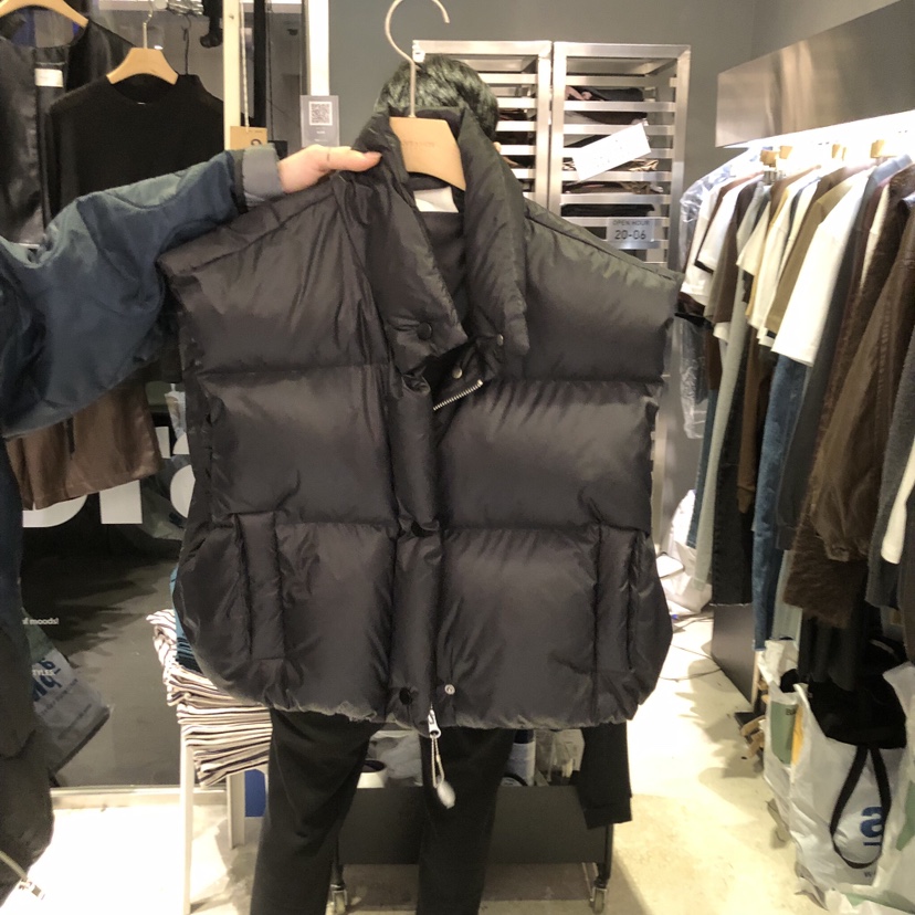 BANY ANCO韓國直郵㊣女士新款時尚職業推薦真品熱賣馬甲鴨絨BANY ANCO馬甲圖色3