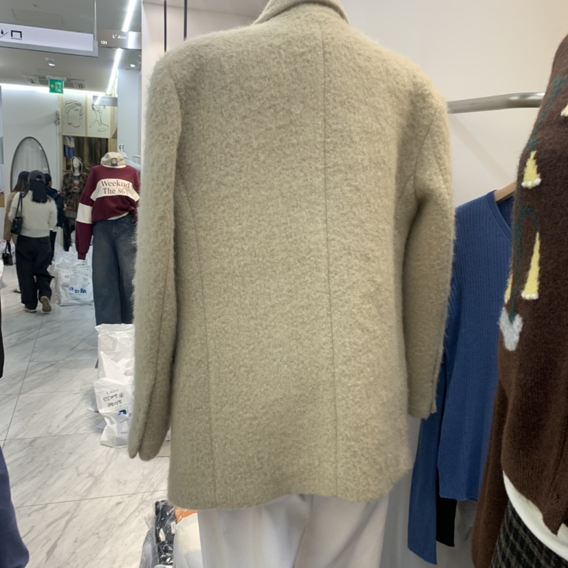 ORRD韓國直郵㊣女士新品熱賣25秋冬職業推薦時尚人氣夾克羊毛ORRD夾克