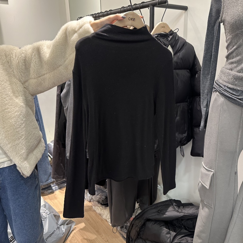 ORE-P東大門㊣直郵女裝新款休閑25秋冬時尚熱賣推薦長袖T恤ORE長袖T恤圖色4