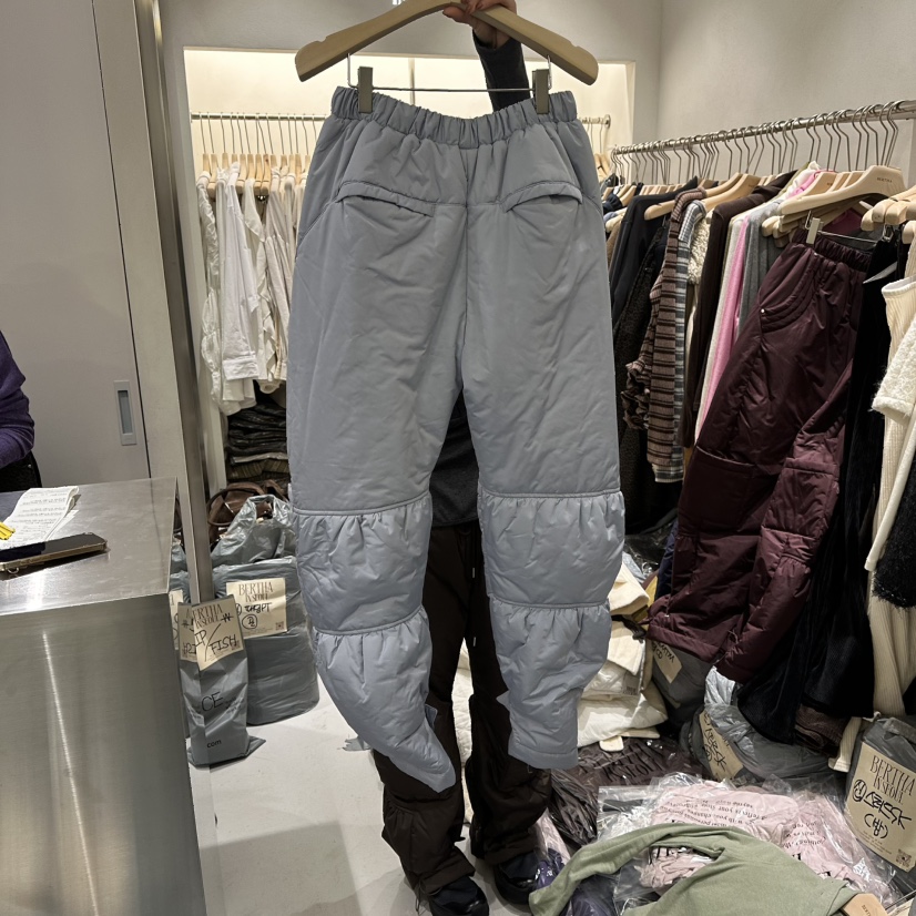 BERTHA東大門㊣代購女裝新款休閑熱賣時尚職業25秋冬休閑褲填充BERTHA休閑褲