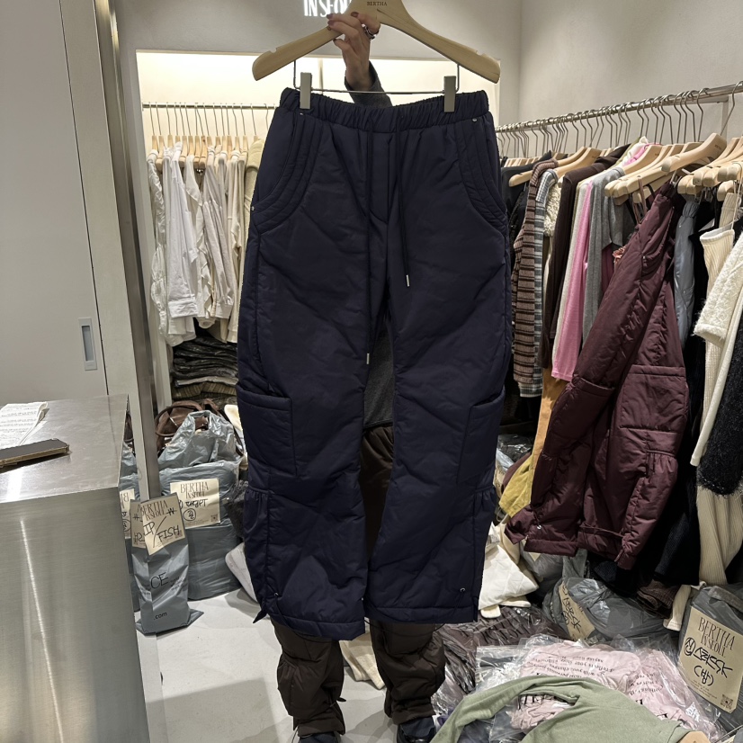 BERTHA東大門㊣代購女裝新款休閑熱賣時尚職業25秋冬休閑褲填充BERTHA休閑褲圖色4