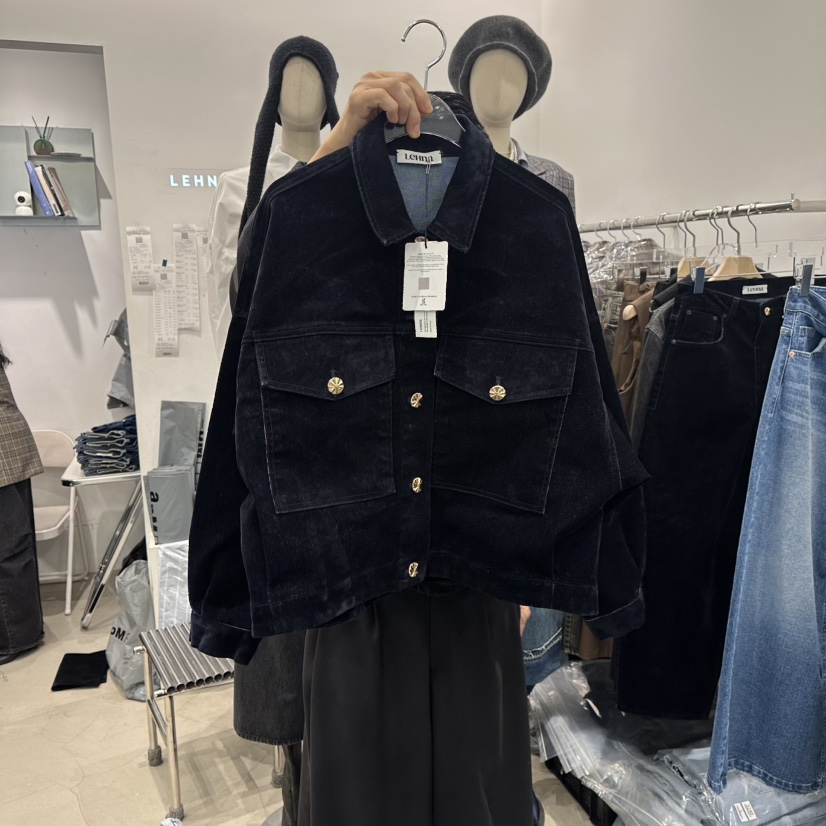 LEHNA東大門㊣代購女士新品真品人氣時尚職業推薦休閑25秋冬夾克LEHNA夾克