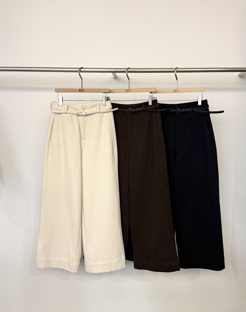 TWENTY FOUR SEVEN24-7韓國代購㊣女士新款推薦25秋冬休閑褲TEWNTY FOUR SEVEN24-7休閑褲