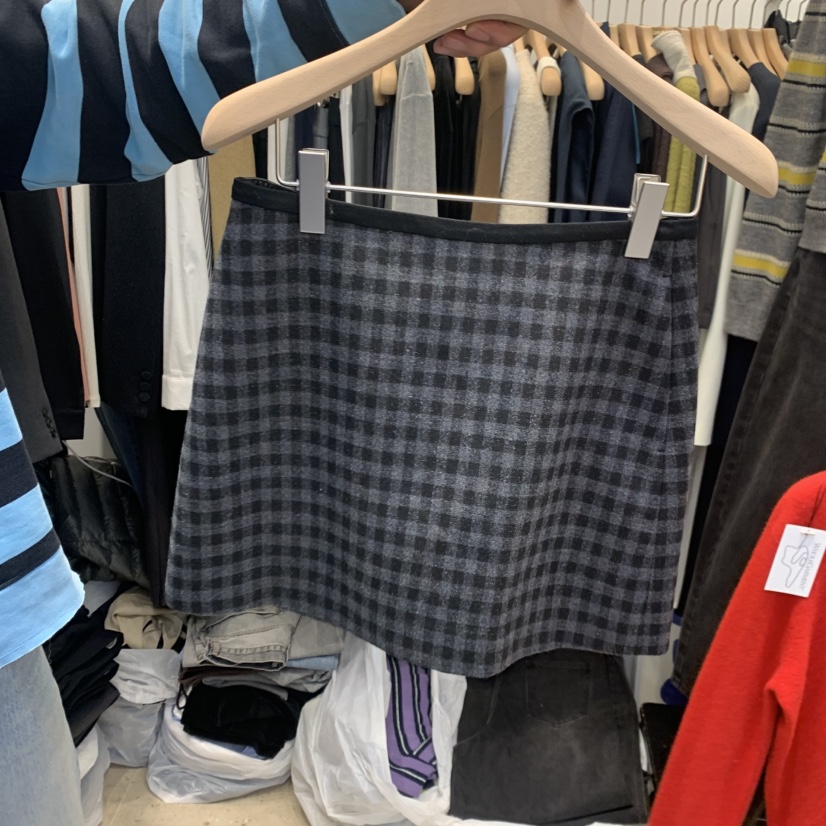 ORRD東大門㊣直郵女士新品職業推薦人氣休閑時尚短裙羊毛格紋ORRD短裙圖色2