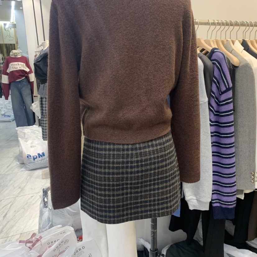 ORRD東大門㊣直郵女裝新品真品時尚25秋冬休閑職業推薦針織衫ORRD針織衫