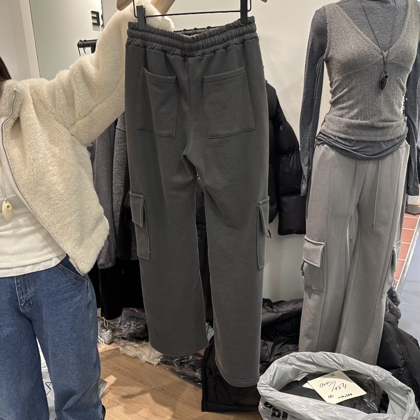 ORE-P東大門㊣直郵女士新品職業真品時尚推薦休閑休閑褲加絨ORE休閑褲