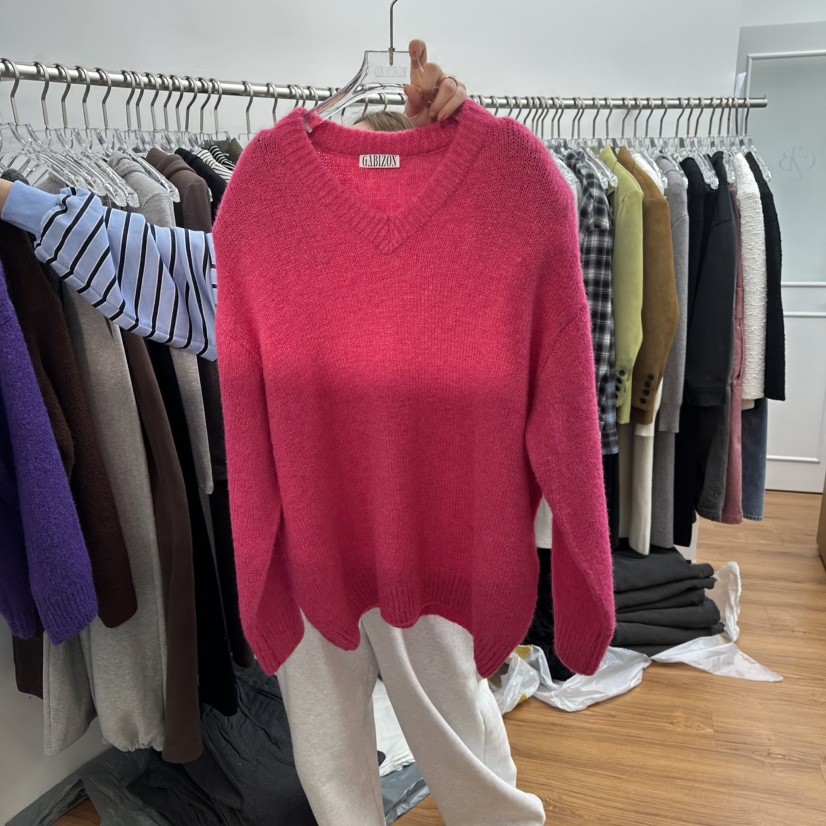 GABIZON東大門㊣實拍女士新款時尚25秋冬職業熱賣休閑針織衫GABIZON針織衫