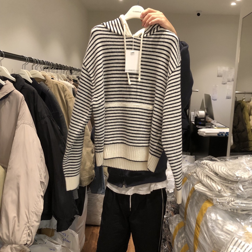 GABRIELLE韓國代購㊣女士新品真品時尚25秋冬職業休閑針織衫GABRIELLE針織衫