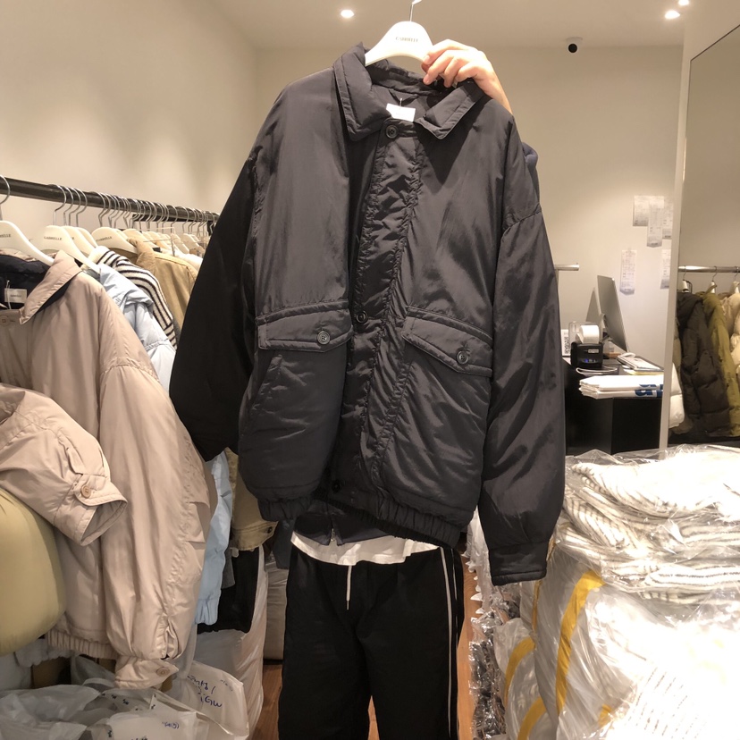 GABRIELLE韓國代購㊣女裝新品推薦職業熱賣真品短款羽絨服絨GABRIELLE短款羽絨服圖色3