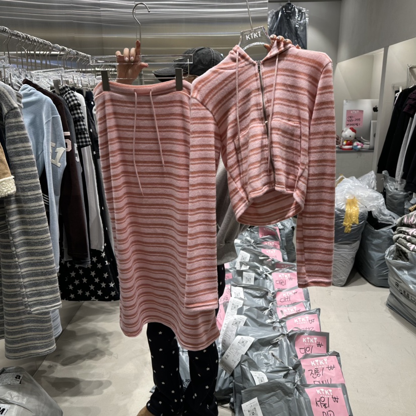 KIKI東大門㊣代購女裝新品時尚人氣推薦真品熱賣套裝兩件套KIKI套裝圖色3