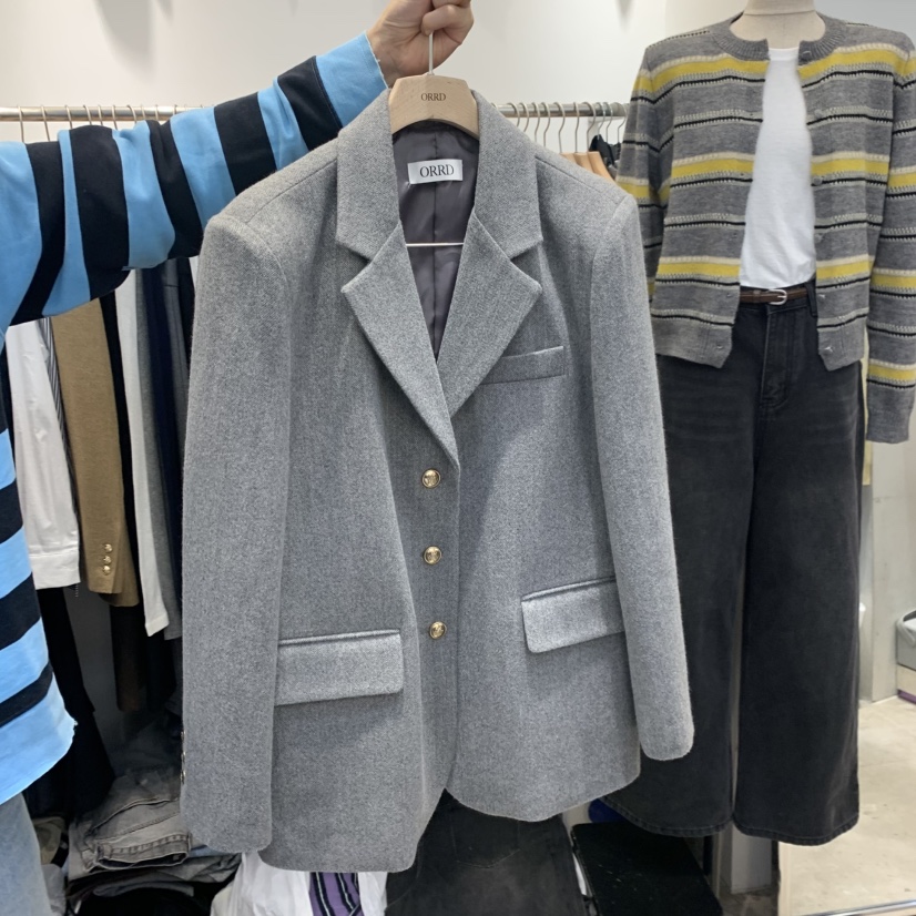 ORRD東大門㊣代購女士新品真品休閑推薦職業時尚25秋冬夾克ORRD夾克圖色2