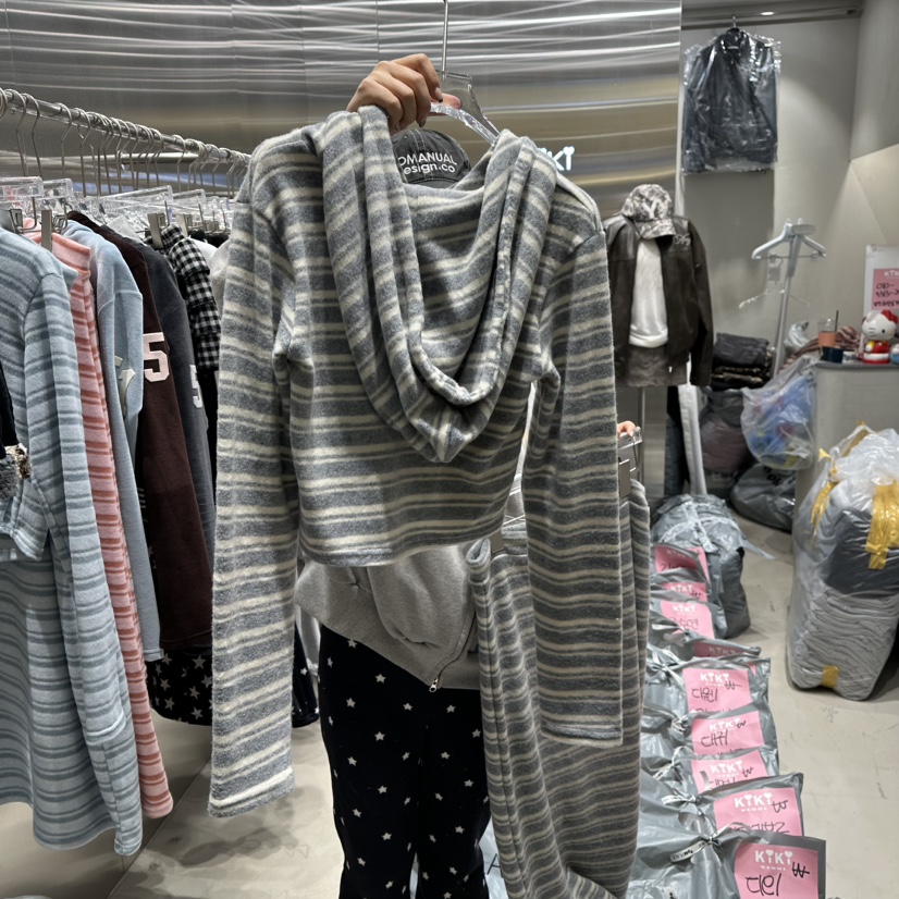 KIKI東大門㊣代購女士新品休閑25秋冬熱賣人氣推薦時尚夾克KIKI夾克