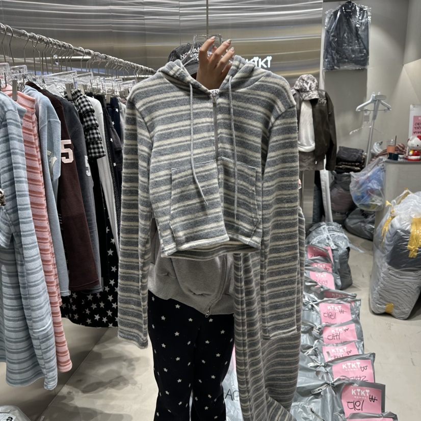 KIKI東大門㊣代購女士新品休閑25秋冬熱賣人氣推薦時尚夾克KIKI夾克圖色3