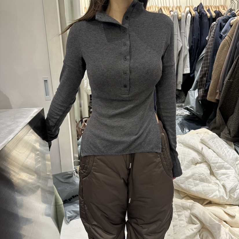 BERTHA韓國代購㊣女士新品真品休閑職業熱賣人氣針織衫紐扣BERTHA針織衫圖色4