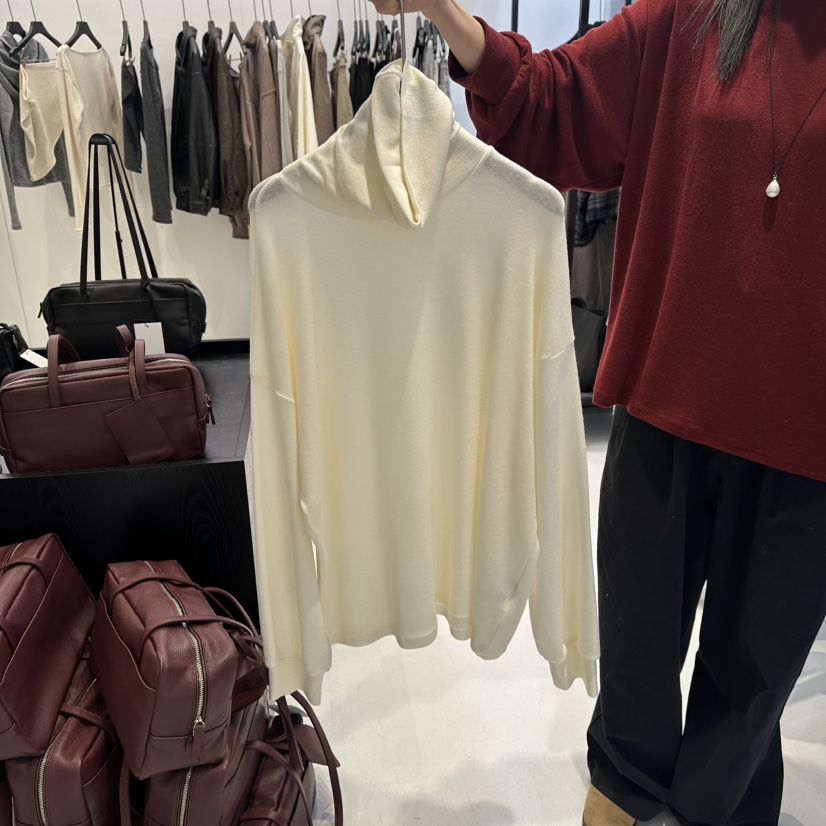 OSOO韓國直郵㊣女士新品熱賣真品人氣休閑推薦25秋冬長袖T恤OSOO長袖T恤