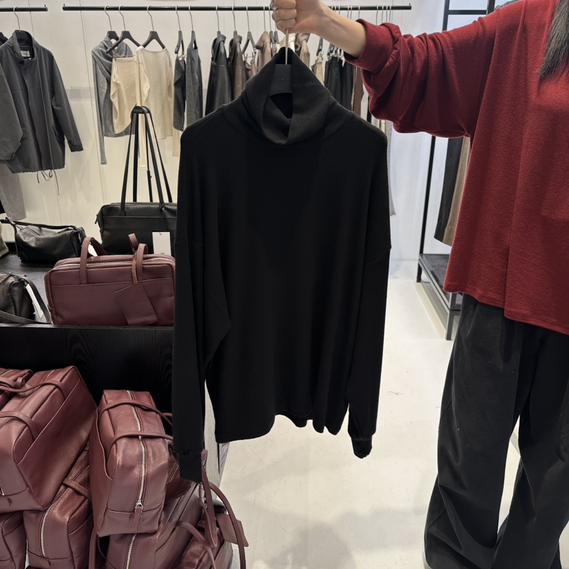 OSOO韓國直郵㊣女士新品熱賣真品人氣休閑推薦25秋冬長袖T恤OSOO長袖T恤圖色4