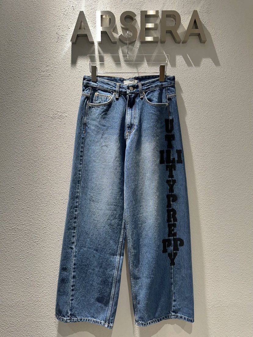 ARSERA東大門㊣直郵女士新款25秋冬推薦真品休閑時尚牛仔褲ARSERA牛仔褲