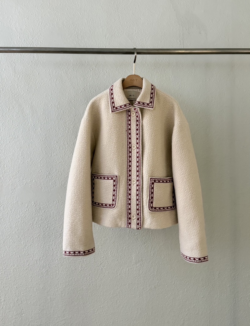 TWENTY FOUR SEVEN24-7東大門㊣實拍女裝新品熱賣職業夾克TEWNTY FOUR SEVEN24-7夾克