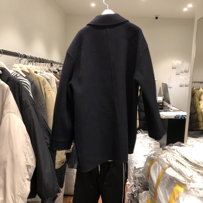 GABRIELLE韓國直郵㊣女裝新款25秋冬真品時尚中長款大衣手工GABRIELLE中長款大衣