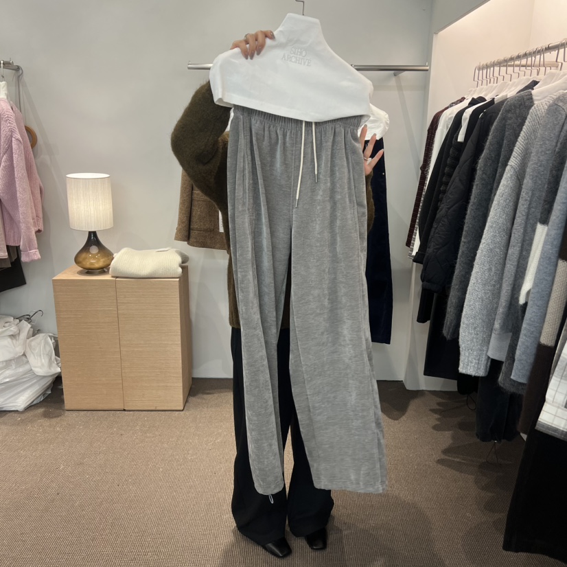 SIHO ARCHIVE東大門㊣代購女裝新款推薦熱賣時尚人氣休閑褲SIHO ARCHIVE休閑褲圖色2