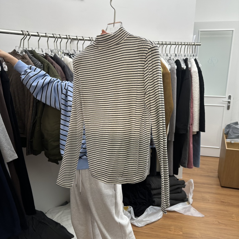 GABIZON東大門㊣直郵女士新款推薦職業25秋冬真品時尚長袖T恤GABIZON長袖T恤