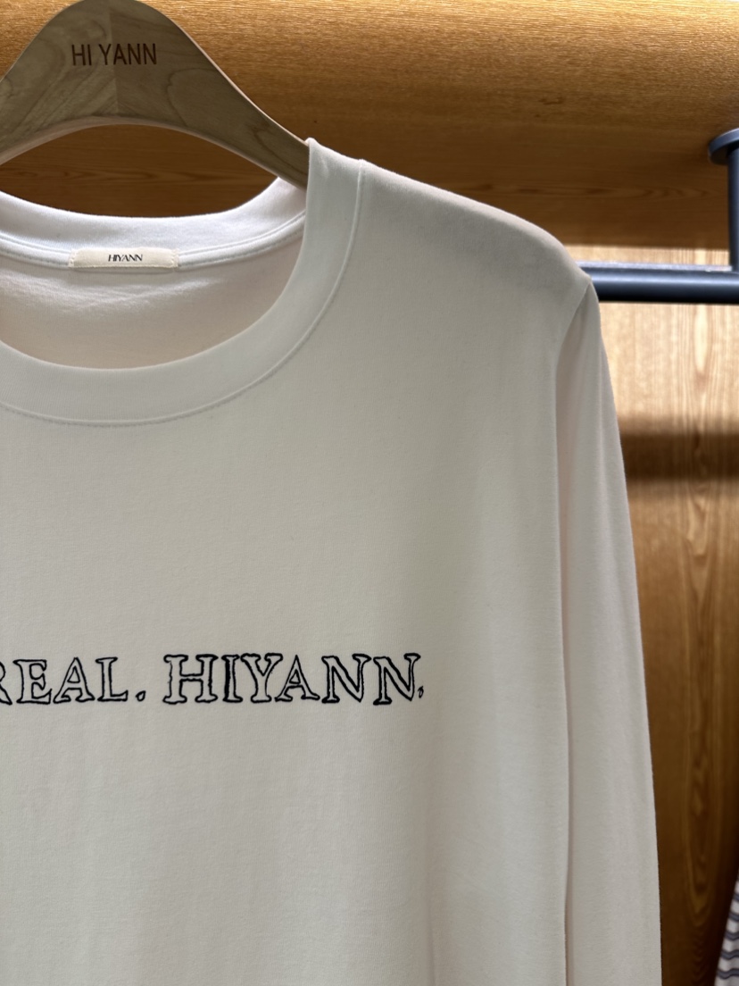 HI YANN東大門㊣直郵女士新款25秋冬時尚職業人氣熱賣長袖T恤HI YANN長袖T恤