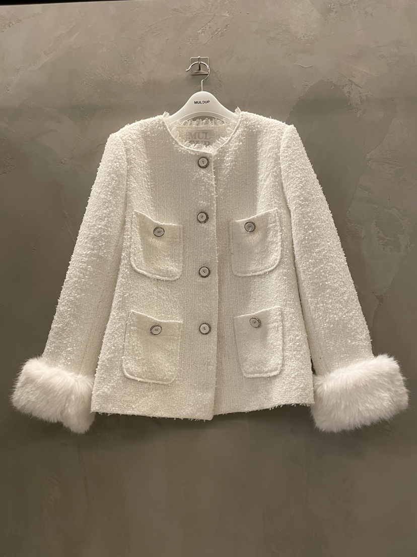 MULCUP韓國代購㊣女士新款25秋冬時尚真品職業休閑推薦夾克MULCUP夾克