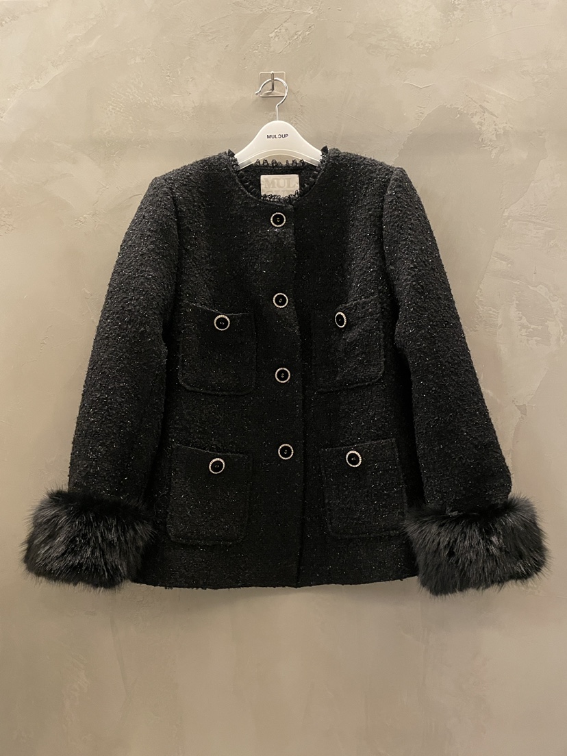 MULCUP韓國代購㊣女士新款25秋冬時尚真品職業休閑推薦夾克MULCUP夾克圖色2