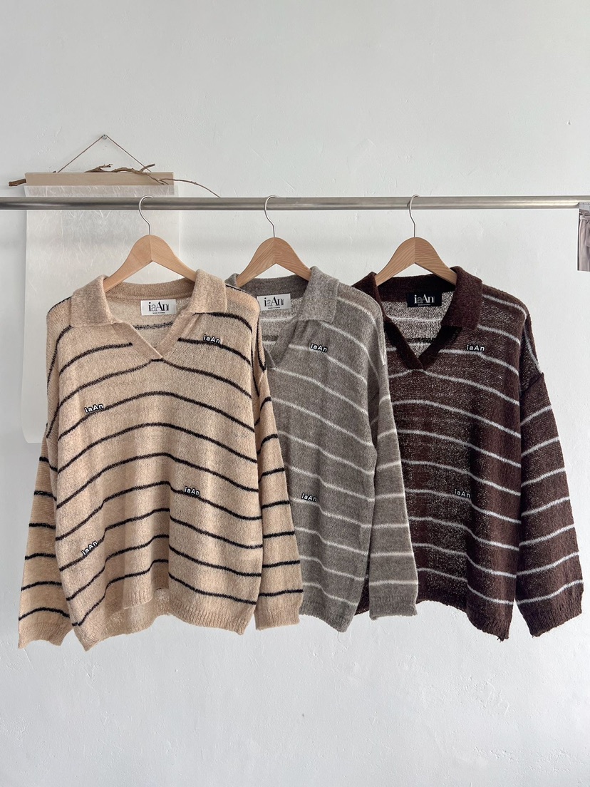 IAAN東大門㊣直郵女裝新款人氣時尚25秋冬推薦休閑真品針織衫iaAn針織衫