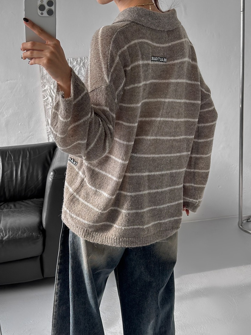 IAAN東大門㊣直郵女裝新款人氣時尚25秋冬推薦休閑真品針織衫iaAn針織衫