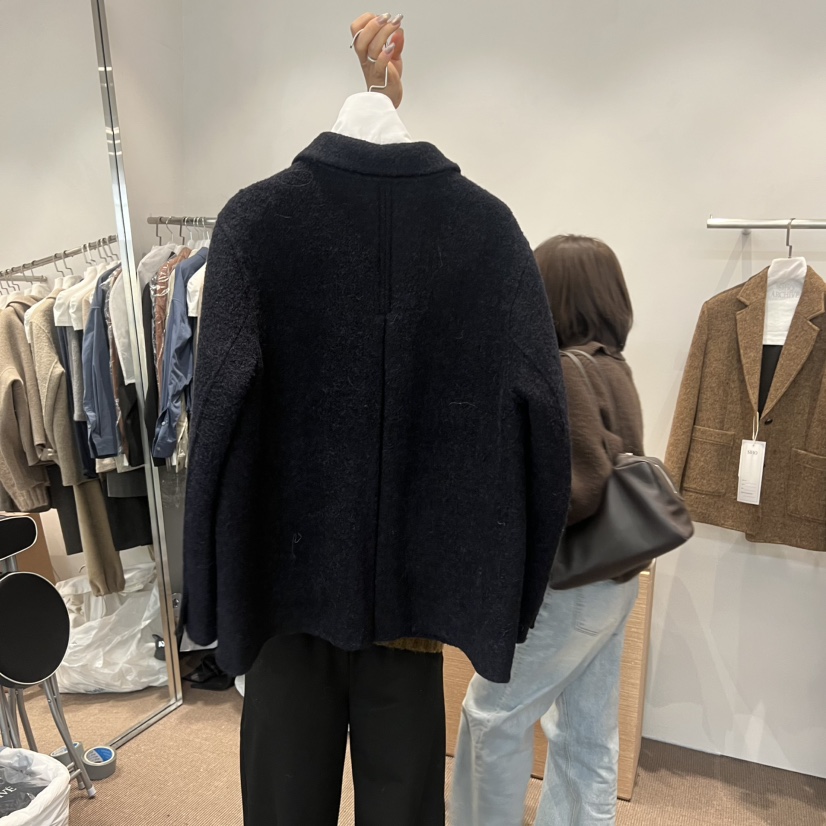 SIHO ARCHIVE東大門㊣代購女裝新品25秋冬人氣時尚夾克手工SIHO ARCHIVE夾克