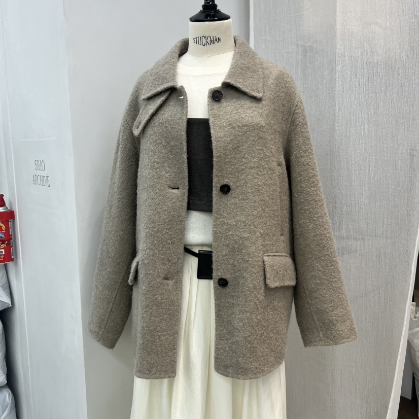 SIHO ARCHIVE東大門㊣代購女裝新品25秋冬人氣時尚夾克手工SIHO ARCHIVE夾克