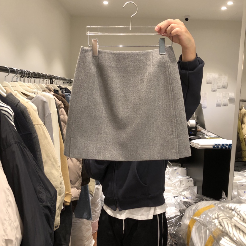 GABRIELLE韓國代購㊣女裝新款休閑25秋冬真品熱賣推薦人氣短裙GABRIELLE短裙