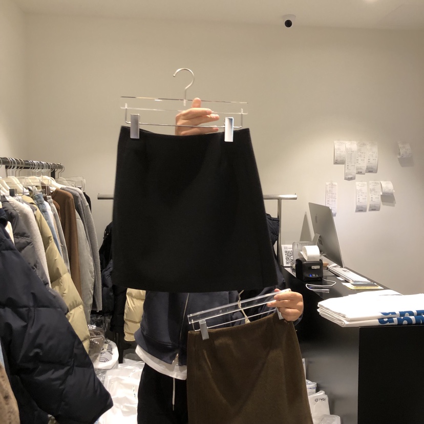 GABRIELLE韓國代購㊣女裝新款休閑25秋冬真品熱賣推薦人氣短裙GABRIELLE短裙圖色3