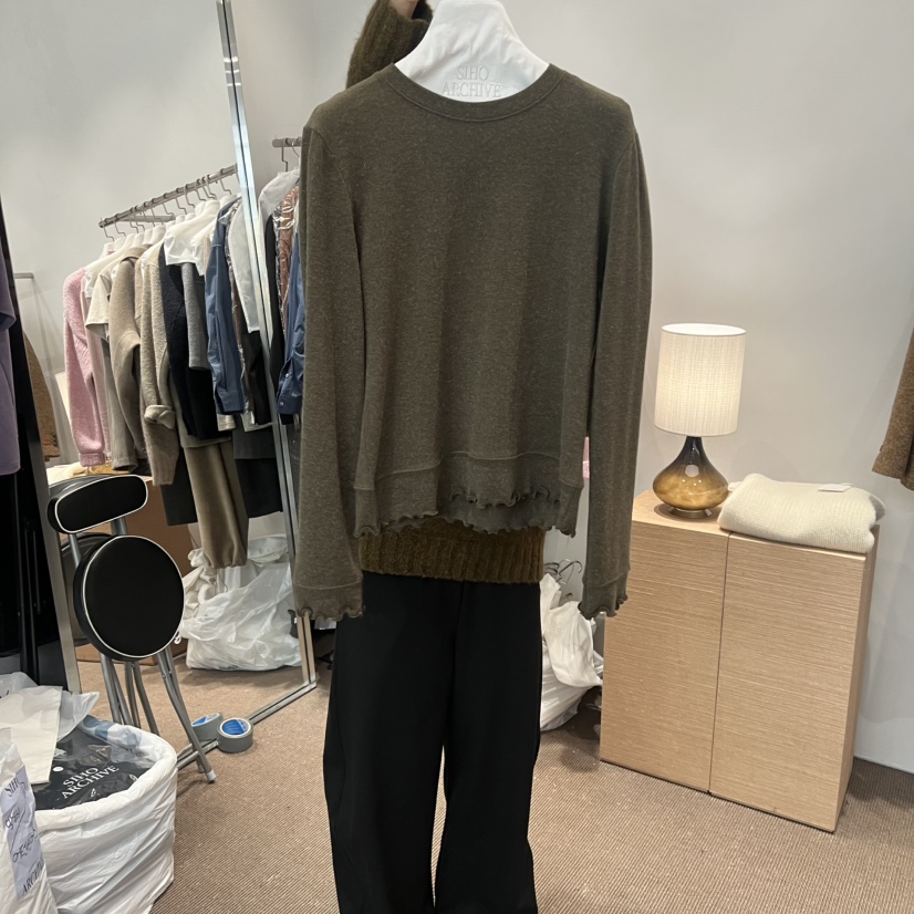 SIHO ARCHIVE韓國代購㊣女士新品時尚推薦熱賣真品長袖T恤SIHO ARCHIVE長袖T恤圖色5