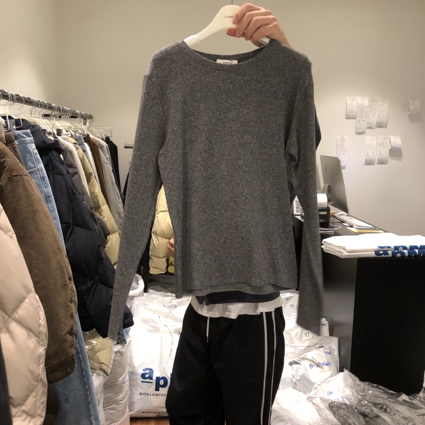 GABRIELLE韓國直郵㊣女裝新款25秋冬真品推薦休閑時尚長袖T恤GABRIELLE長袖T恤圖色4