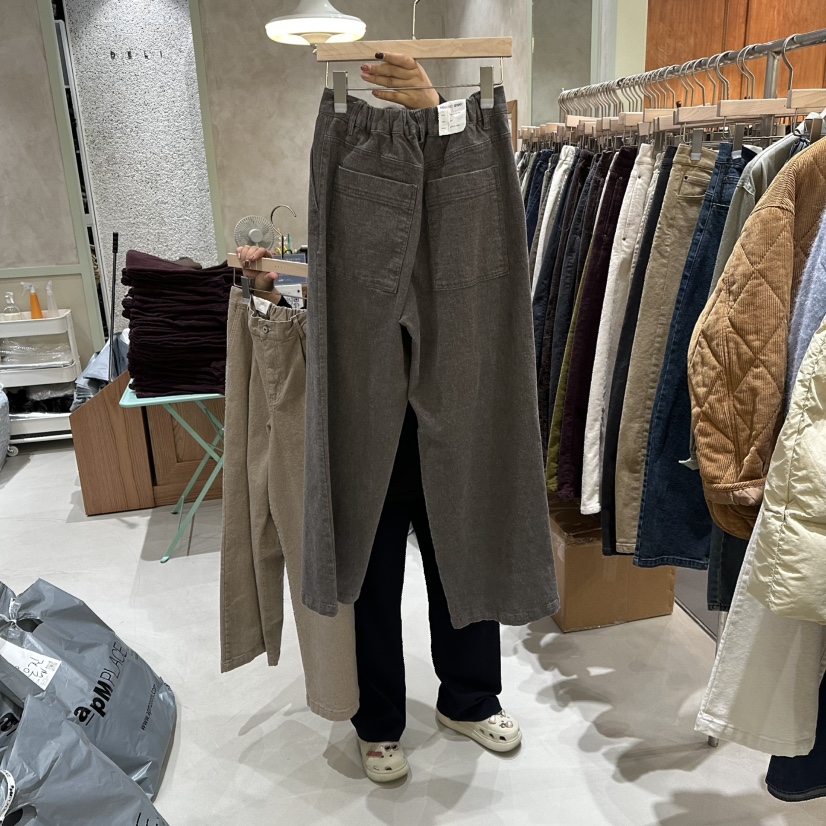 DELI JENNY東大門㊣實拍女裝新品真品休閑25秋冬推薦休閑褲DELI JENNY休閑褲