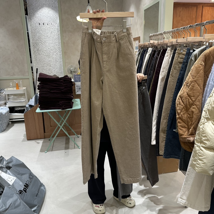 DELI JENNY東大門㊣實拍女裝新品真品休閑25秋冬推薦休閑褲DELI JENNY休閑褲圖色2