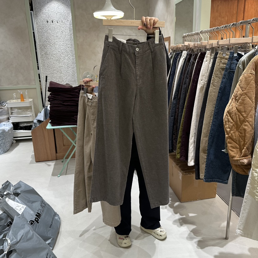 DELI JENNY東大門㊣實拍女裝新品真品休閑25秋冬推薦休閑褲DELI JENNY休閑褲圖色3