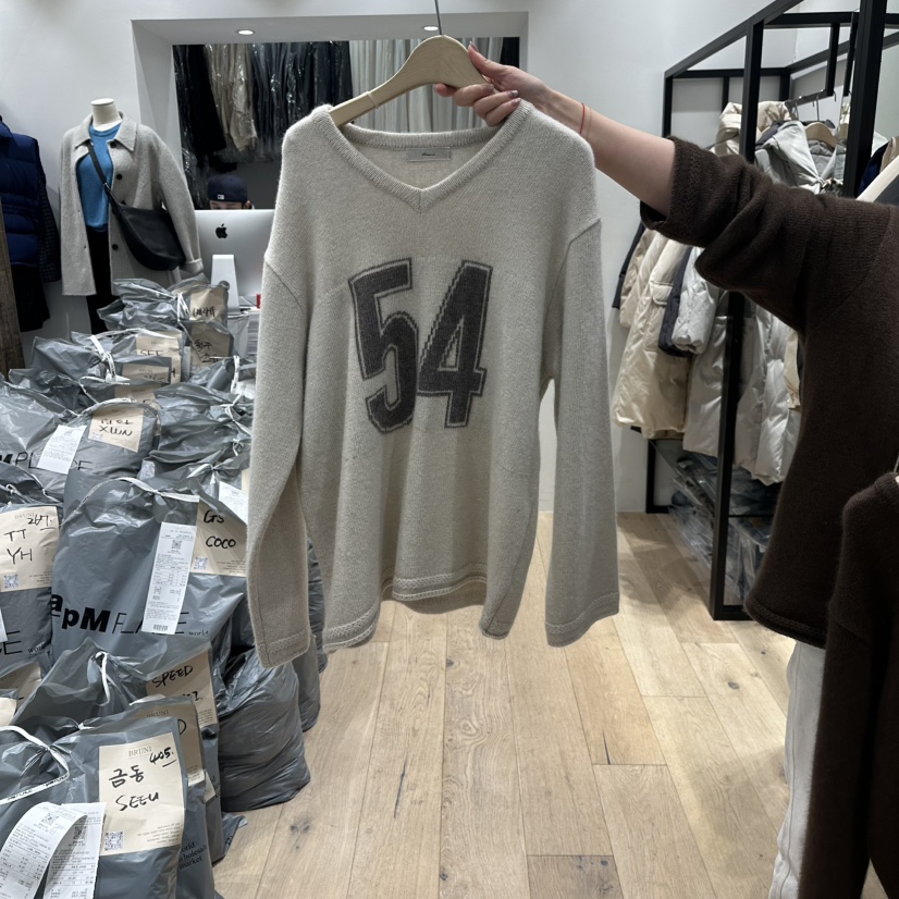 BRUNI/RICOTTA韓國代購㊣女士新款真品休閑25秋冬人氣針織衫BRUNI/RICOTTA針織衫